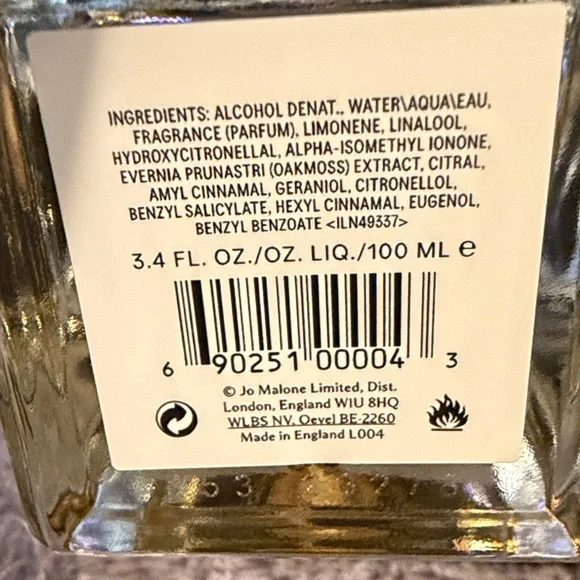 Jo Malone Cream Box